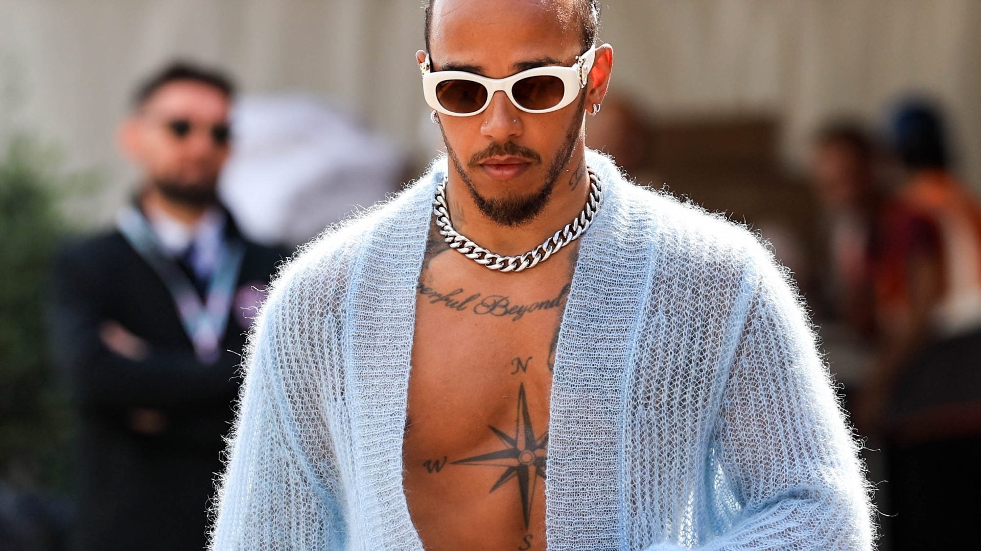 Lewis Hamilton Turns Heads In Custom Dior At The Monaco Grand Prix