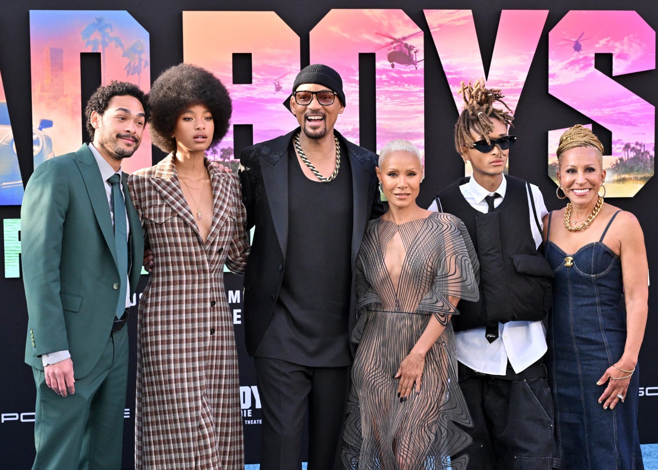 Will Smith and Family Attend Premiere of New Film