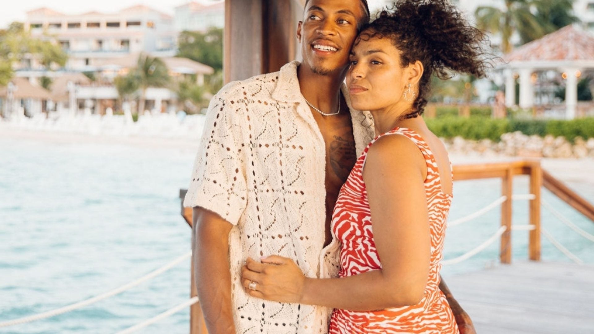 Jordin Sparks And Her Husband Vacationed At Sandals Dunn's River In Jamaica