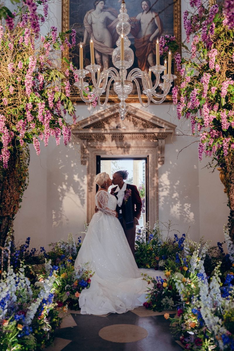 Bridal Bliss: Tiffany And Shanti Live Out Their 'Bridgerton' Wedding Fantasy In London