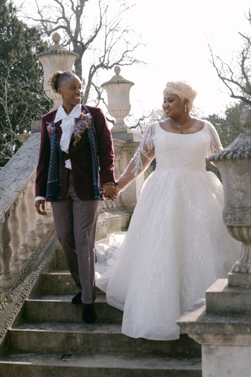 Bridal Bliss: Tiffany And Shanti Live Out Their 'Bridgerton' Wedding Fantasy In London