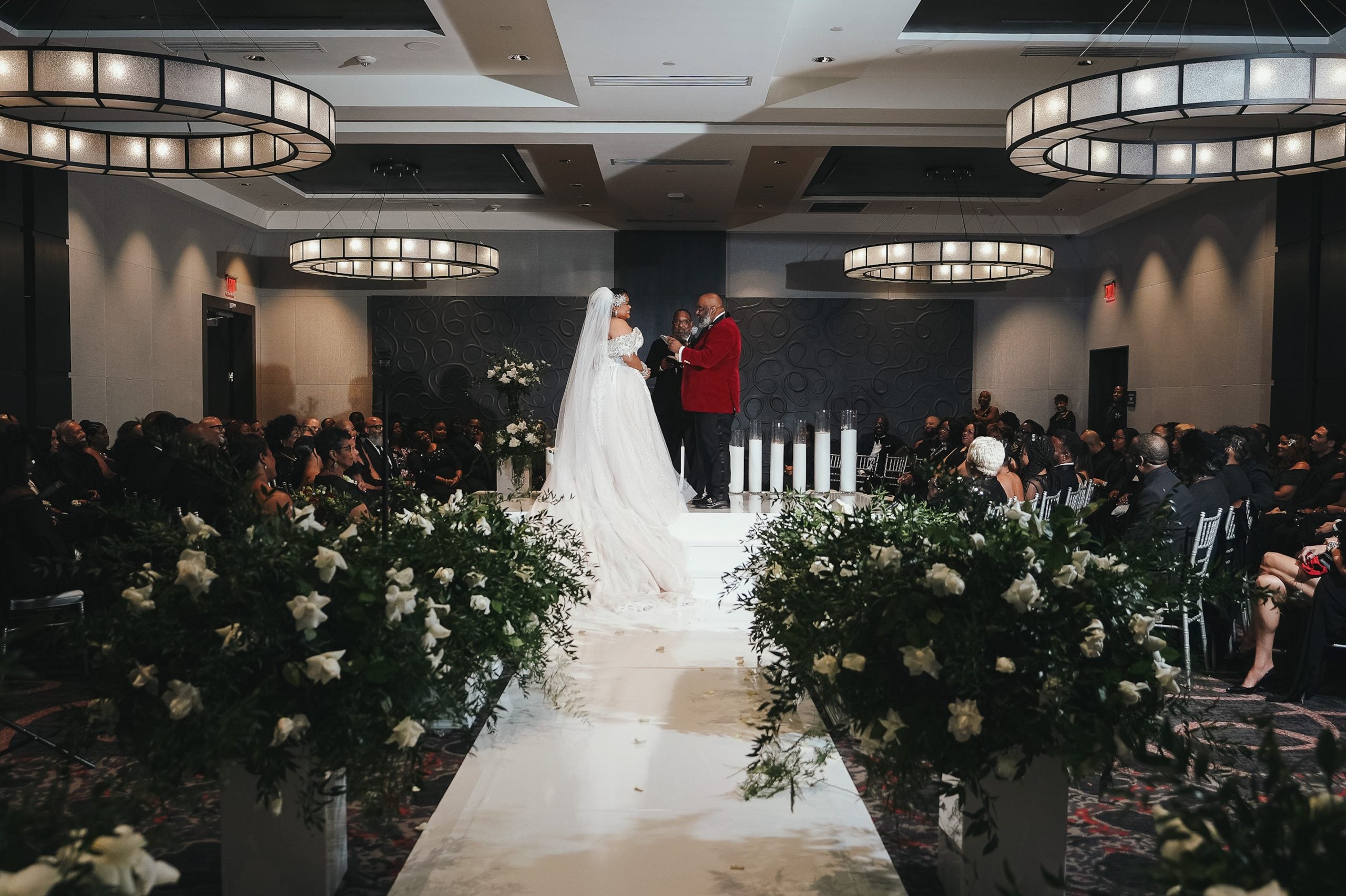Bridal Bliss: Connie And Chip Celebrated A Second Chance At Love With A Classy Winter Wedding In Maryland