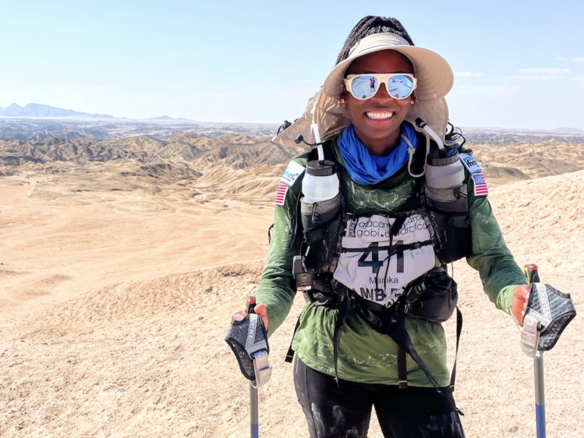 Manika Gamble Just Became The First Black Woman To Conquer Namibia's 155-Mile Race