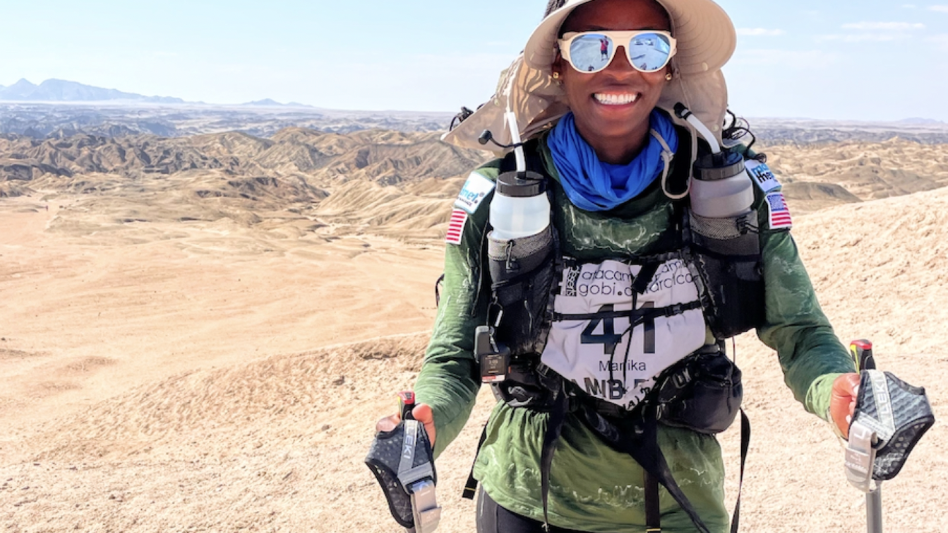 Manika Gamble Just Became The First Black Woman To Conquer Namibia's 155-Mile Race