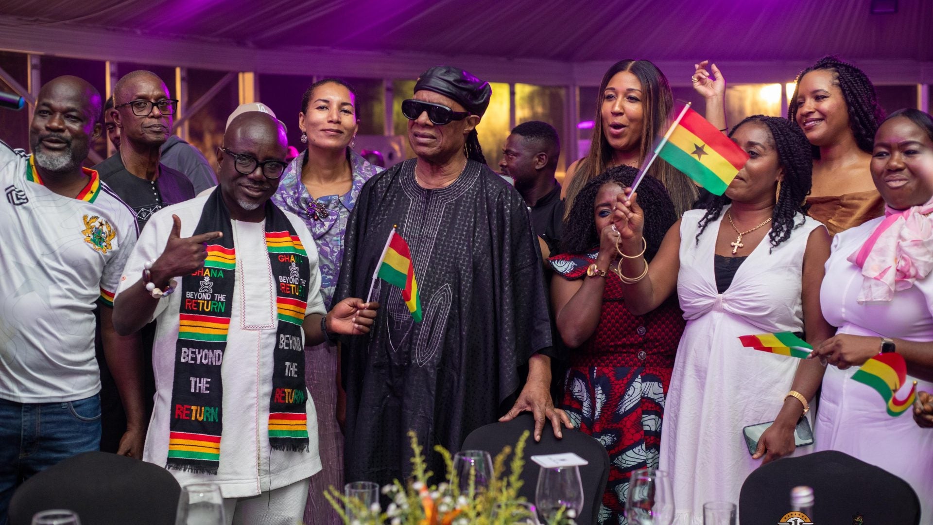 Stevie Wonder Becomes A Citizen Of Ghana On His 74th Birthday