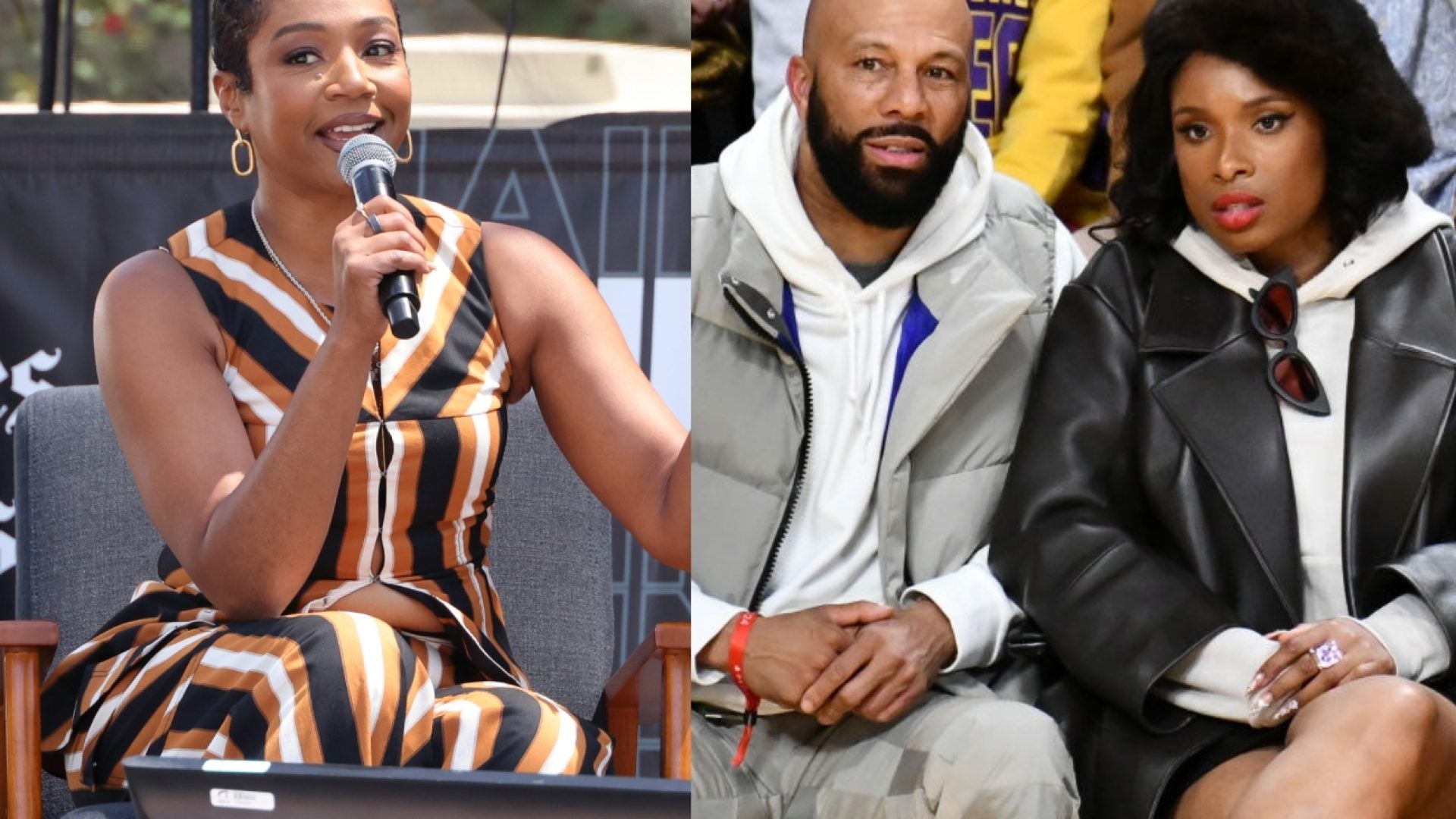 For Some Reason, Tiffany Haddish Was Asked Her Opinion On Common's New Relationship With Jennifer Hudson