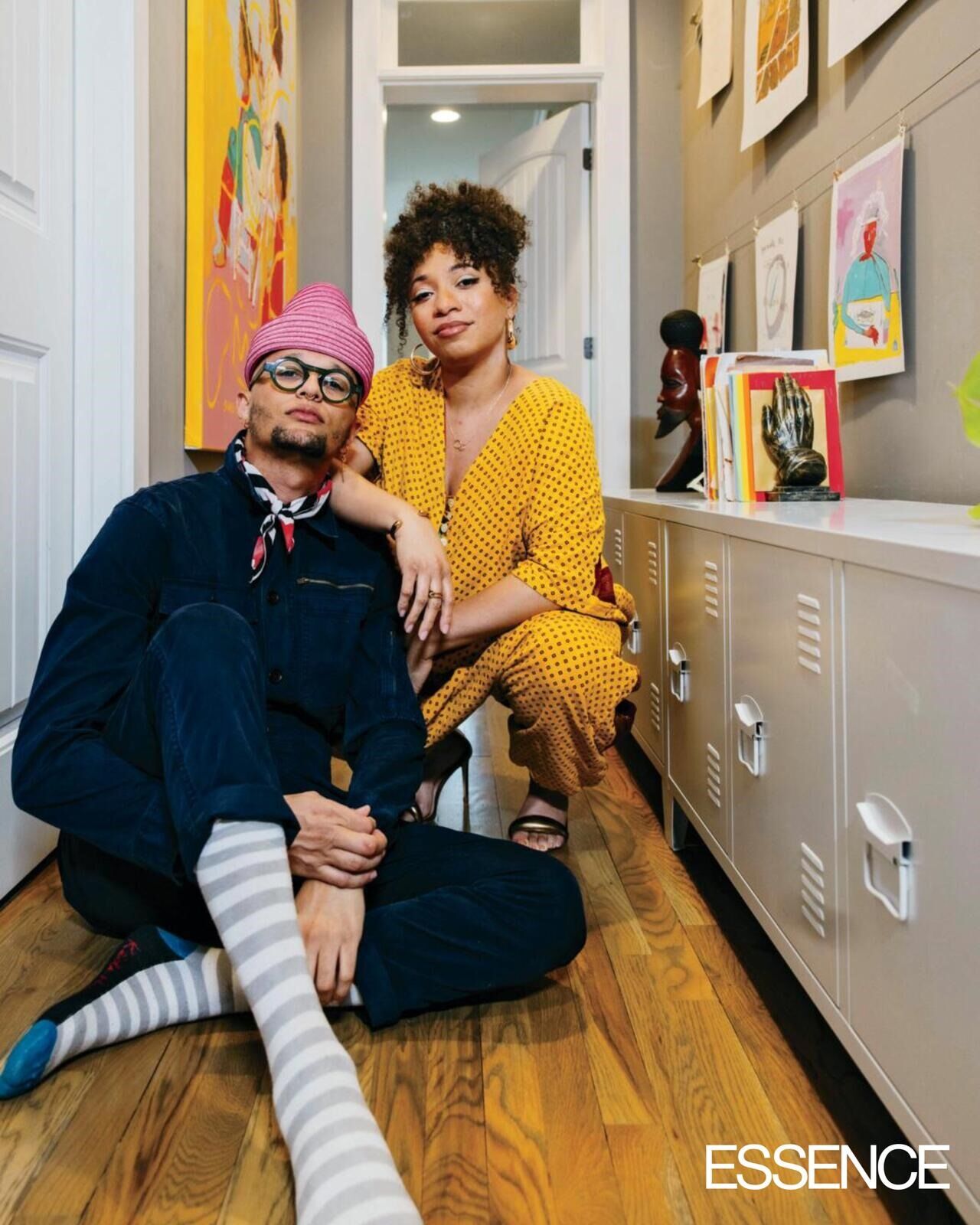 Sacred Spaces: Home Is Where The Art Is For Creators Shabazz And Ashley Larkin