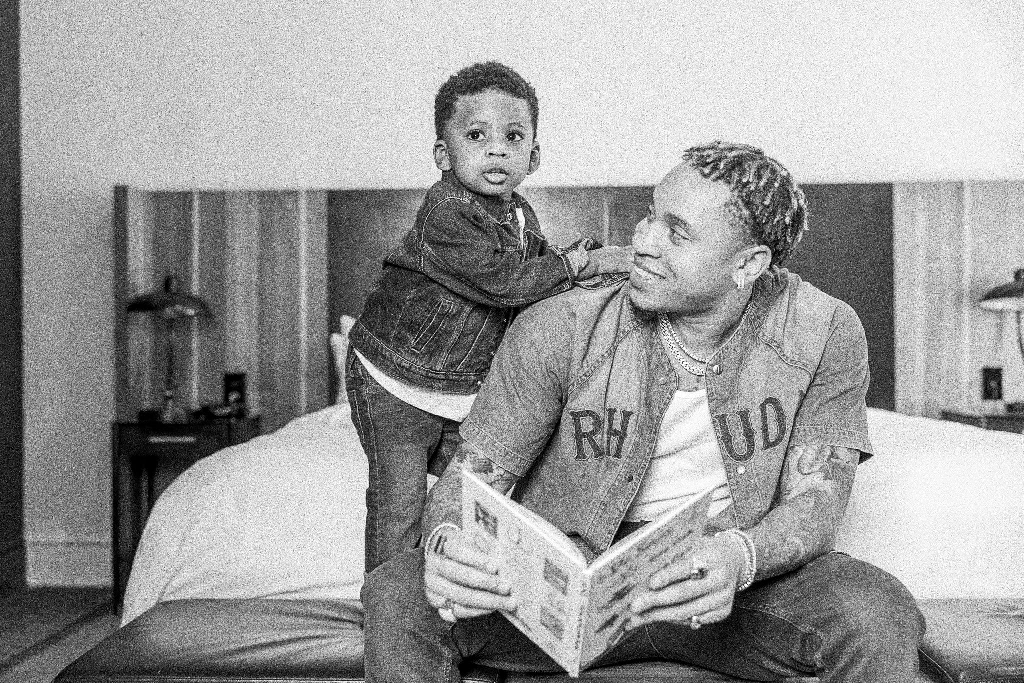 J. Alphonse, Devale Ellis and other celebrity fathers photographed for the fourth annual Father Noir project