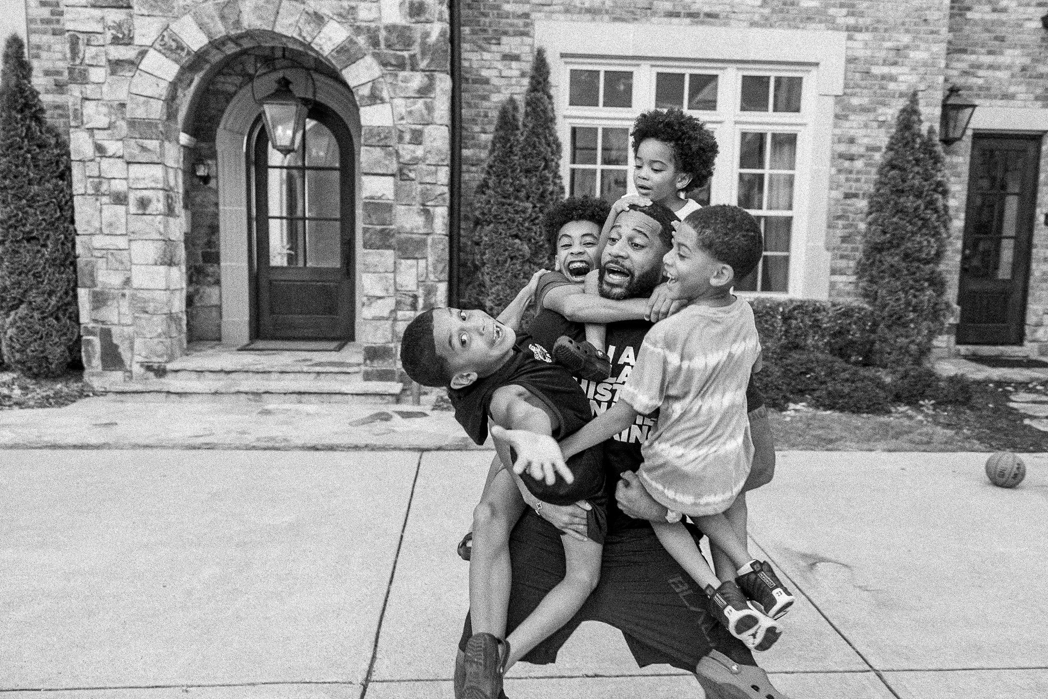 J. Alphonse, Devale Ellis and other celebrity fathers photographed for the fourth annual Father Noir project