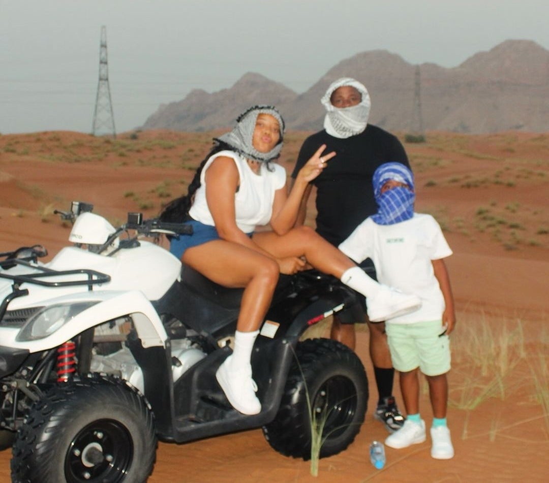 Angela Simmons, Son Sutton And Yo Gotti Vacation In Dubai #YoGotti