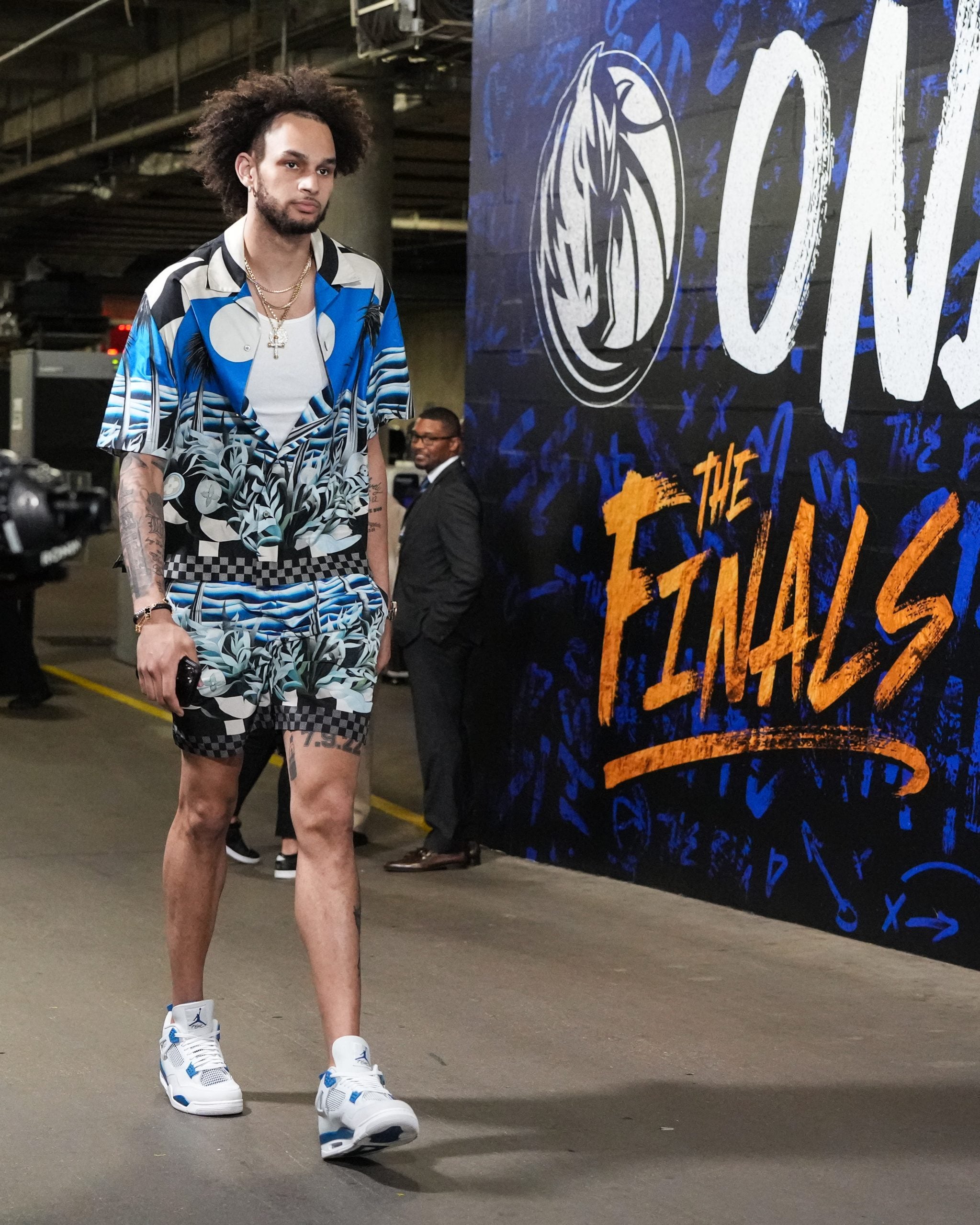 The best tunnel look from Game 4 of the 2024 NBA Finals