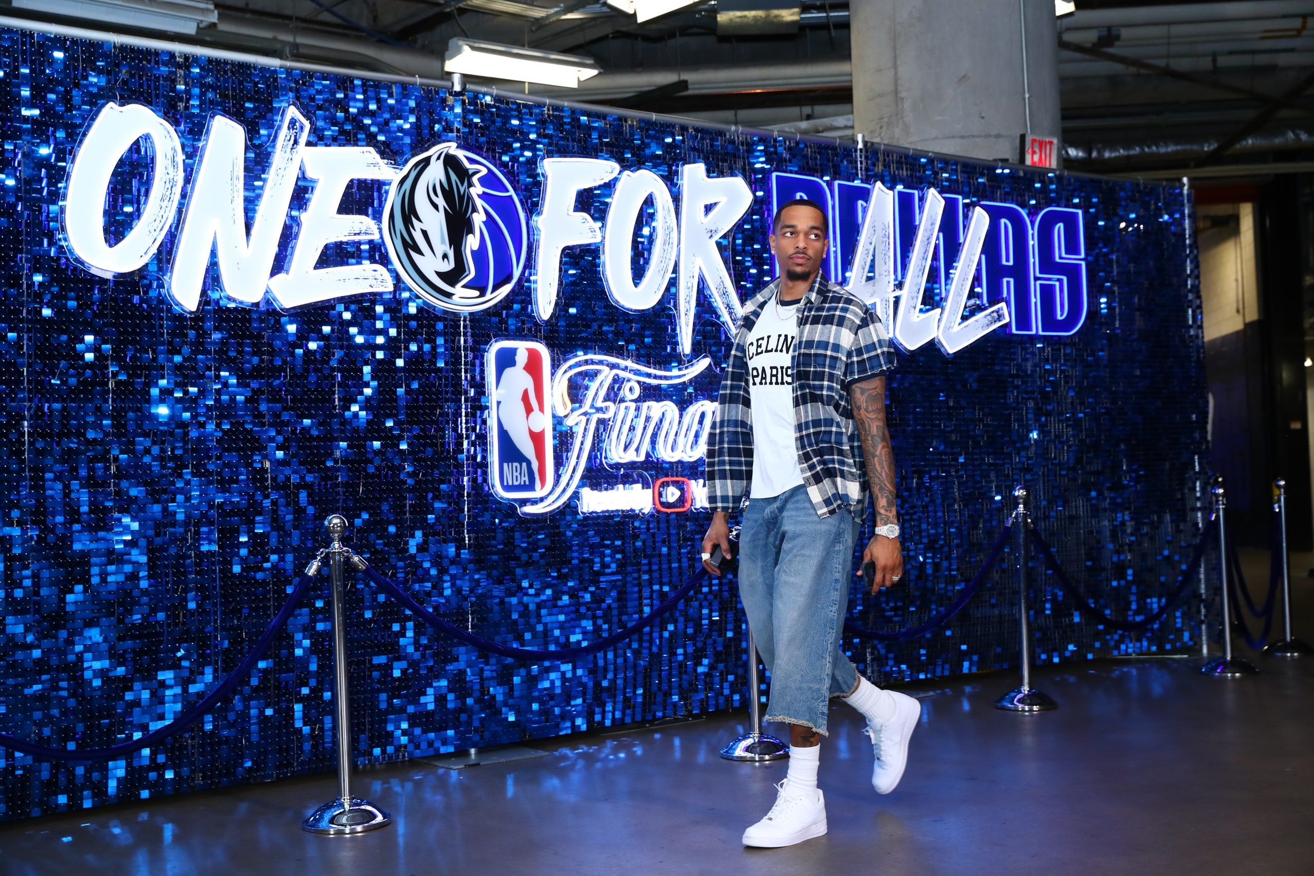 The best tunnel look from Game 4 of the 2024 NBA Finals