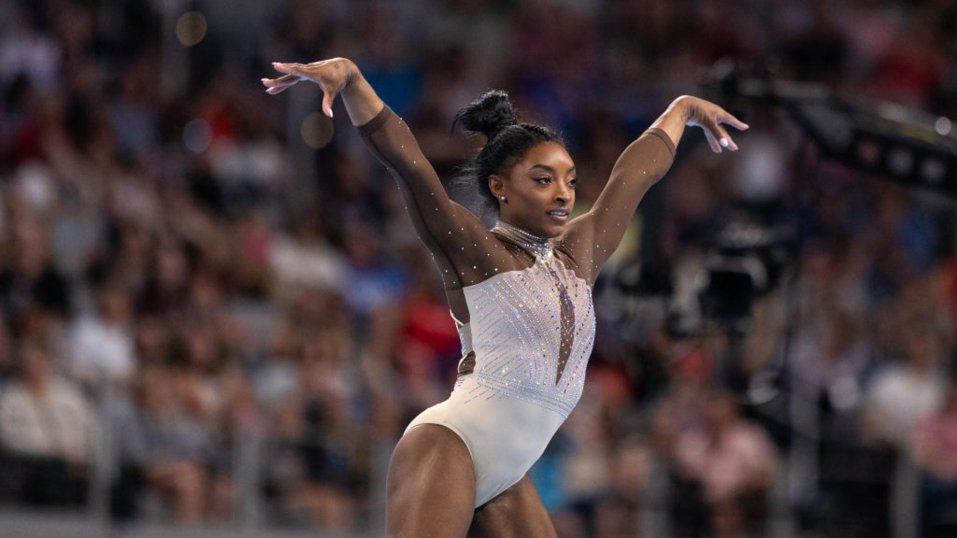 Simone Biles Wins Record Ninth All-Around Title At U.S. Gymnastics Championships