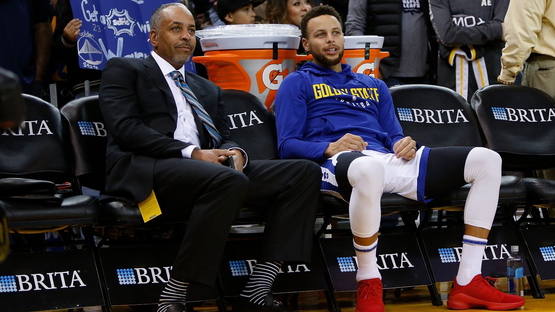 NBA Star Stephen Curry And Father Dell Debut New Audible Podcast, ‘Heat Check’