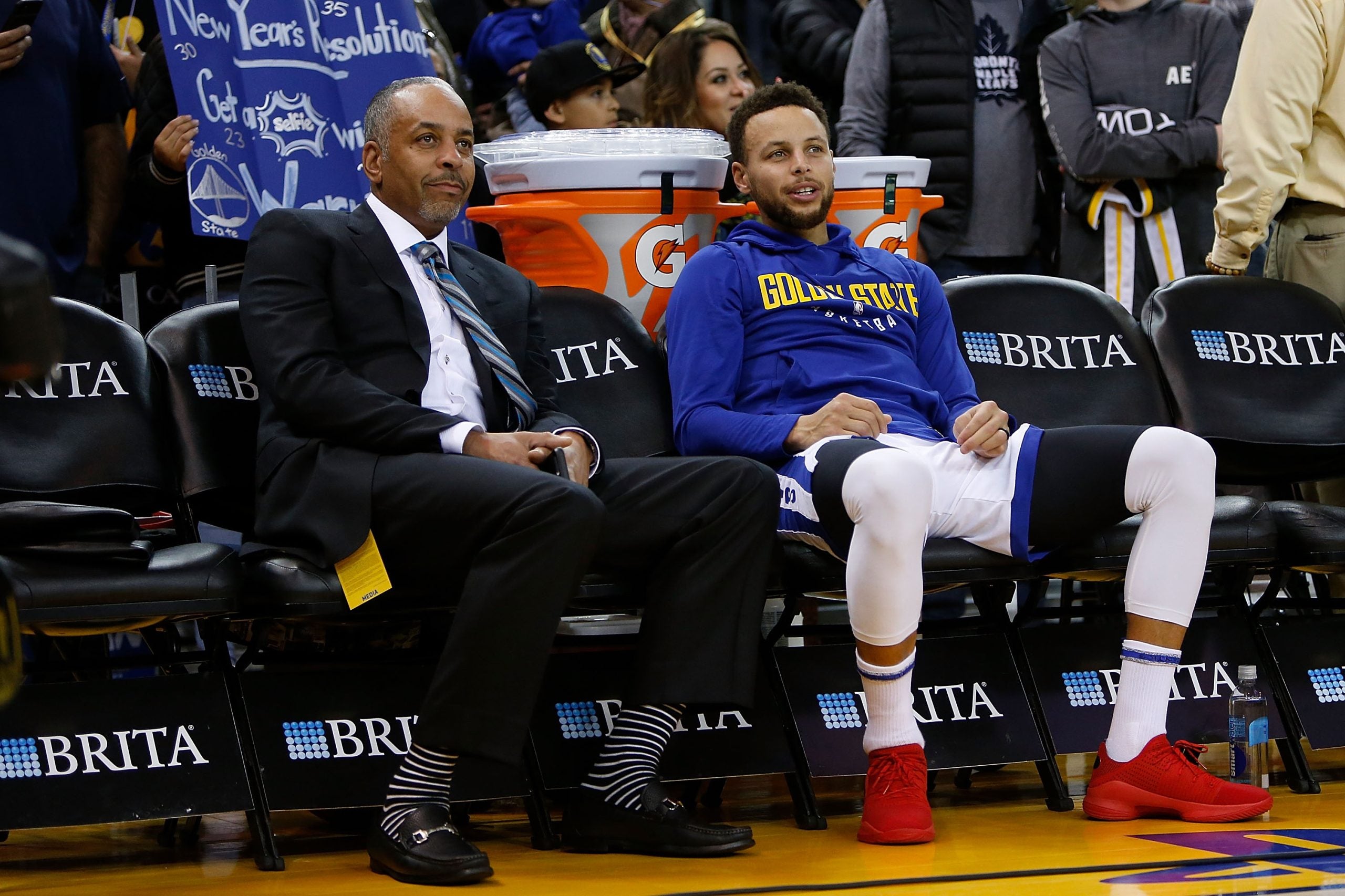 NBA Star Stephen Curry And Father Dell Debut New Audible Podcast, ‘Heat Check’