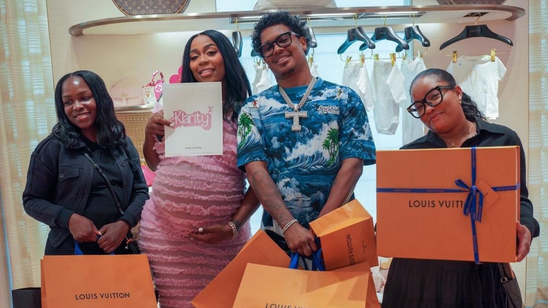 Kash Doll Responds To People Criticizing Her Baby Shower At The Louis Vuitton Store