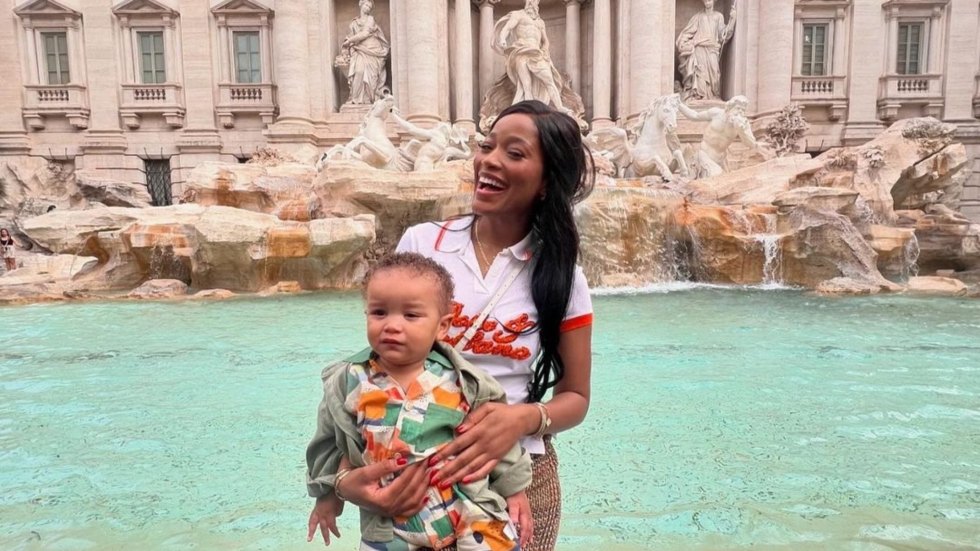 Keke Palmer And Son Leodis Take Rome!