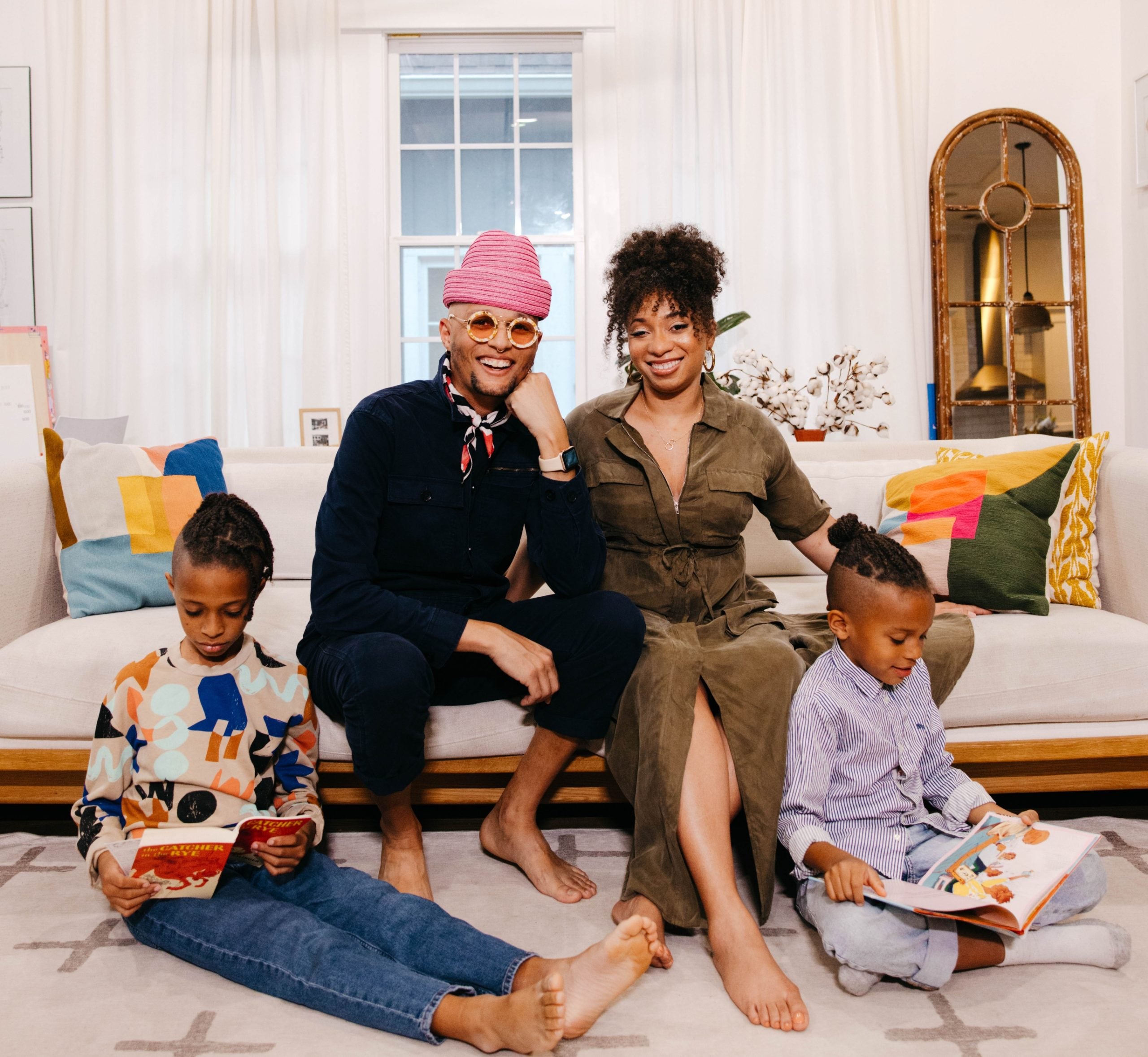 Sacred Spaces: Home Is Where The Art Is For Creators Shabazz And Ashley Larkin