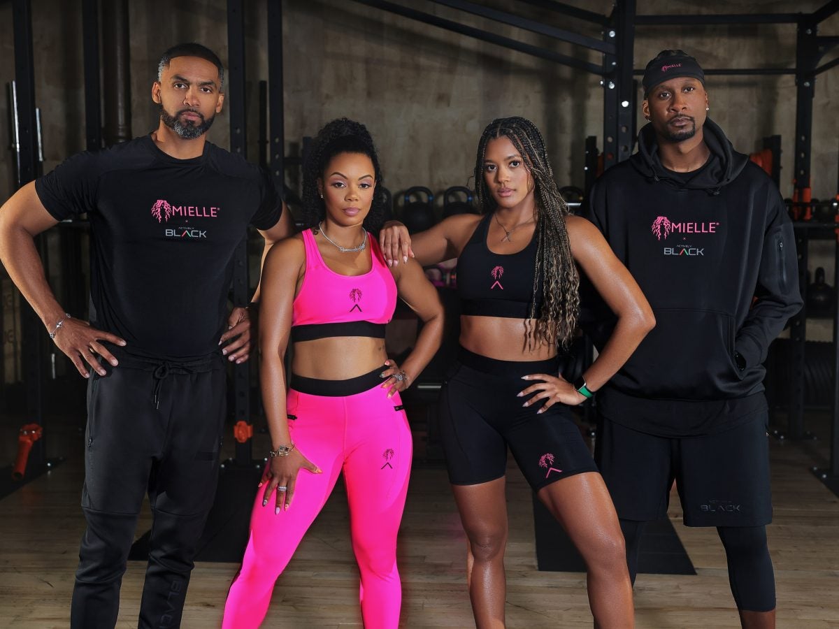 For Its 10-Year Anniversary, Mielle Organics Partners With Actively Black To Launch Limited Edition Athleisure Collection
