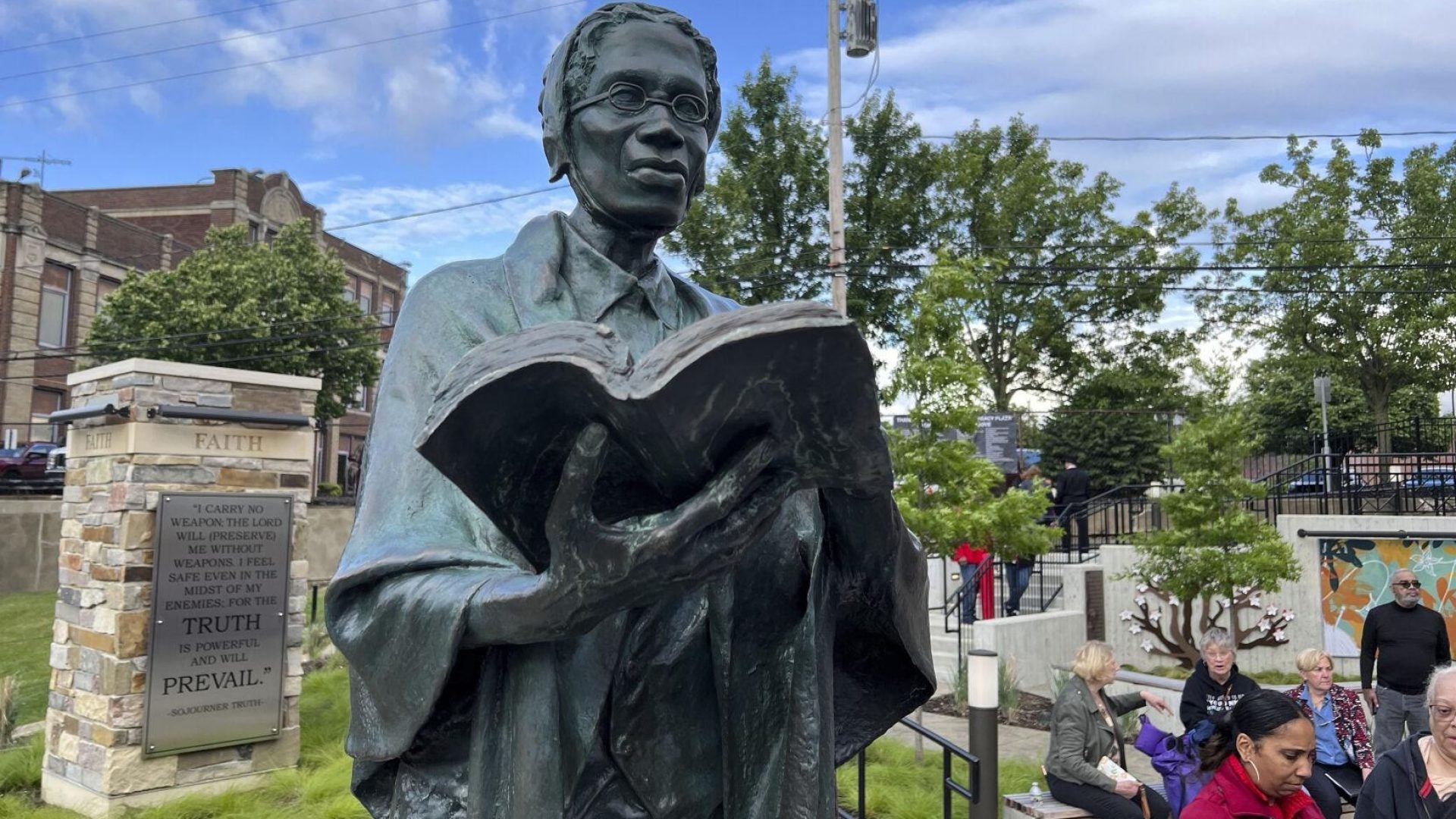 The Site Where Sojourner Truth Gave Her 'Ain't I A Woman?'Speech Now Has A Statue In Her Honor
