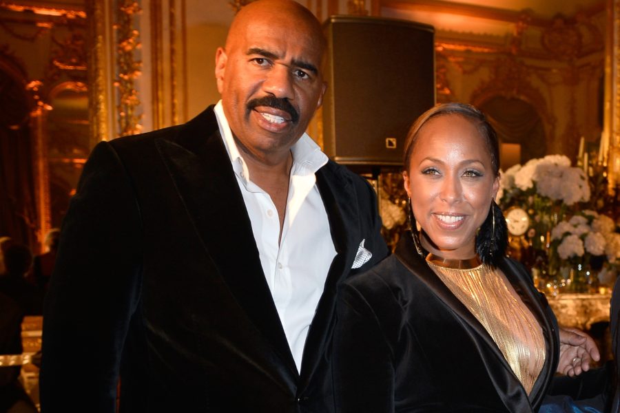 Photos Of Steve And Marjorie Harvey Through The Years