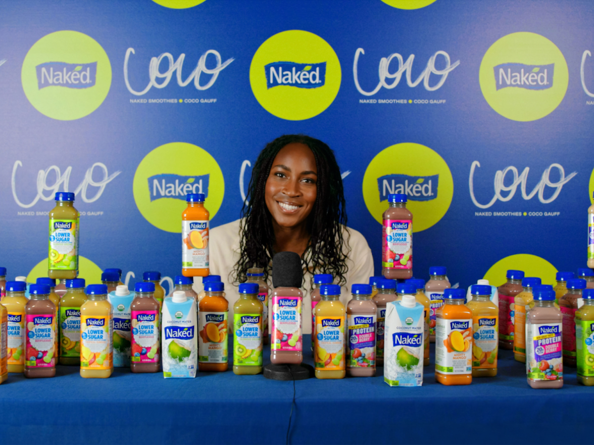 She Stays Winning: Tennis Star Coco Gauff Secures Brand Deal With 'The Naked Brand' As Its “Chief Smoothie Officer” 