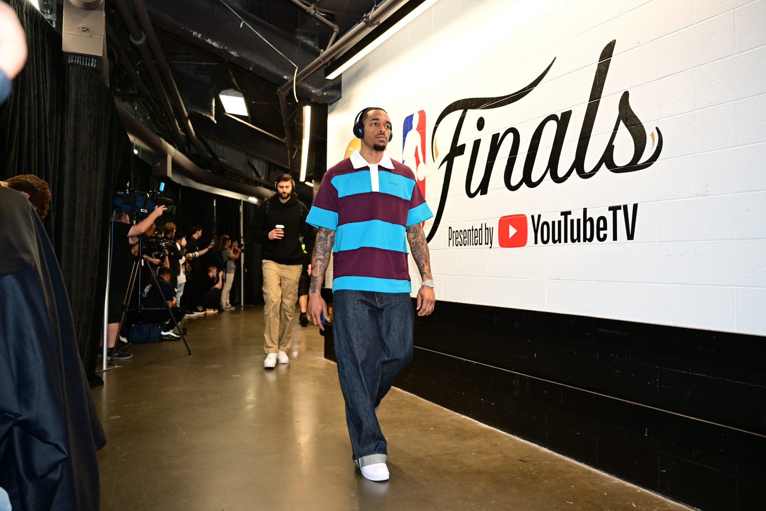 Best tunnel look from Game 5 of the 2024 NBA Finals