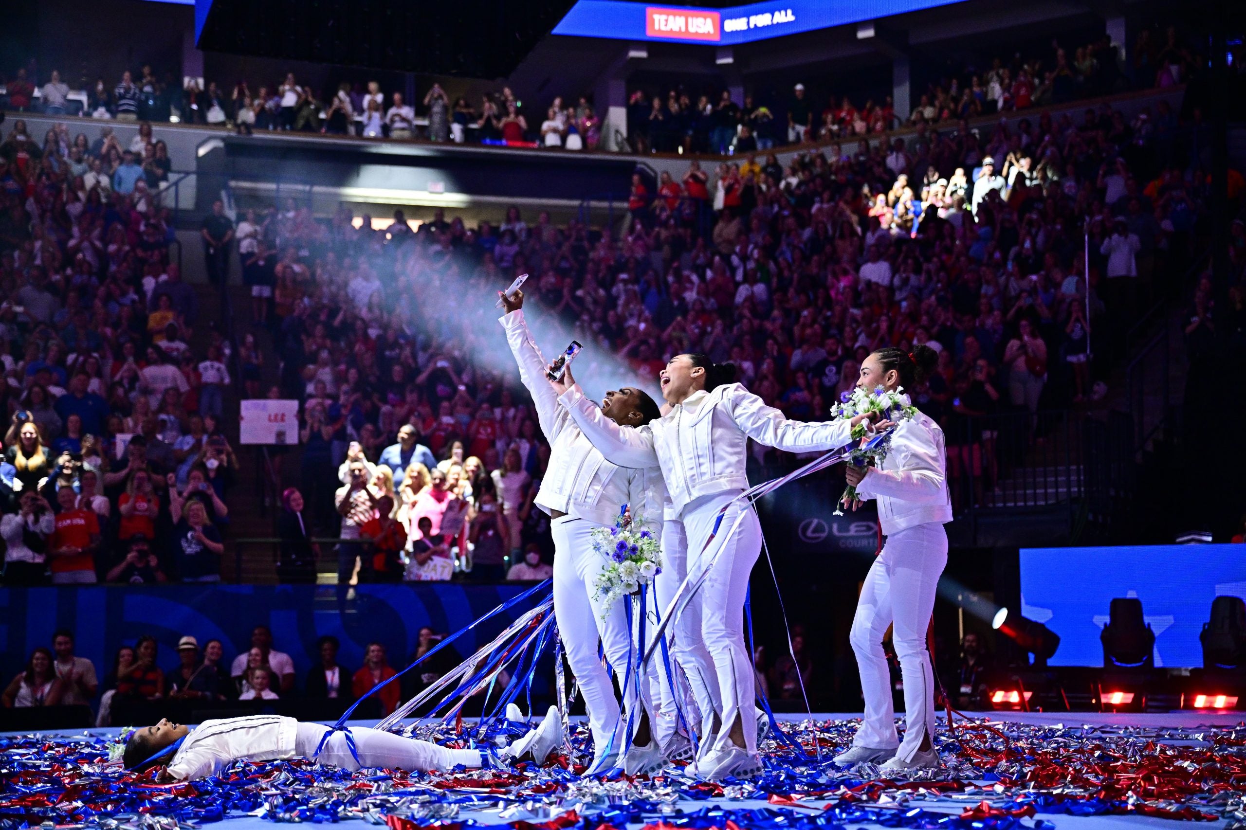 On The Verge Of Making Olympic History, The USA Gymnastics Team Is Heading To Paris In Elevated Style