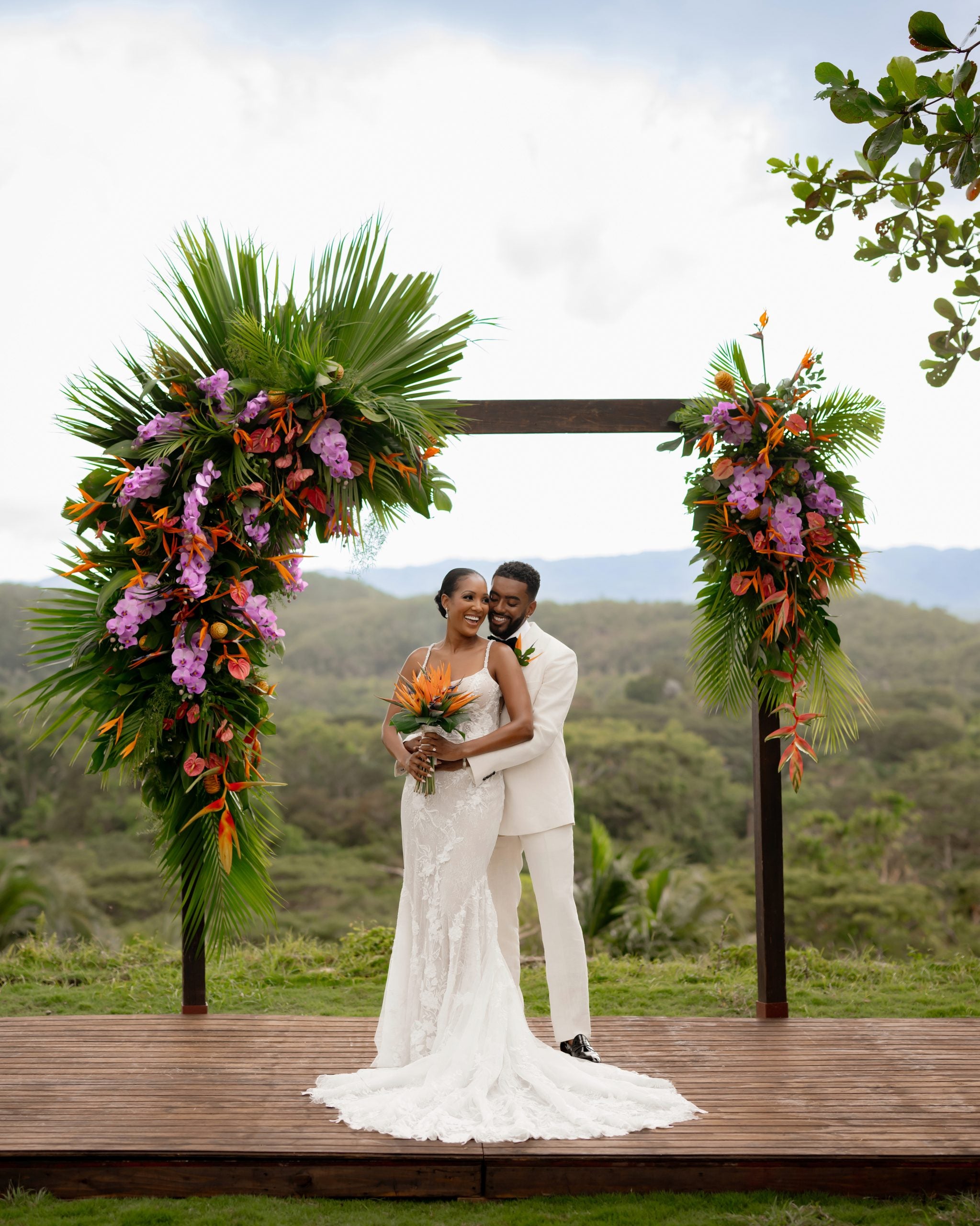 Exclusive: Inside Sheryl Lee Ralph's Son Etienne Maurice And Stephanie Wash's Star-Studded Wedding In Jamaica