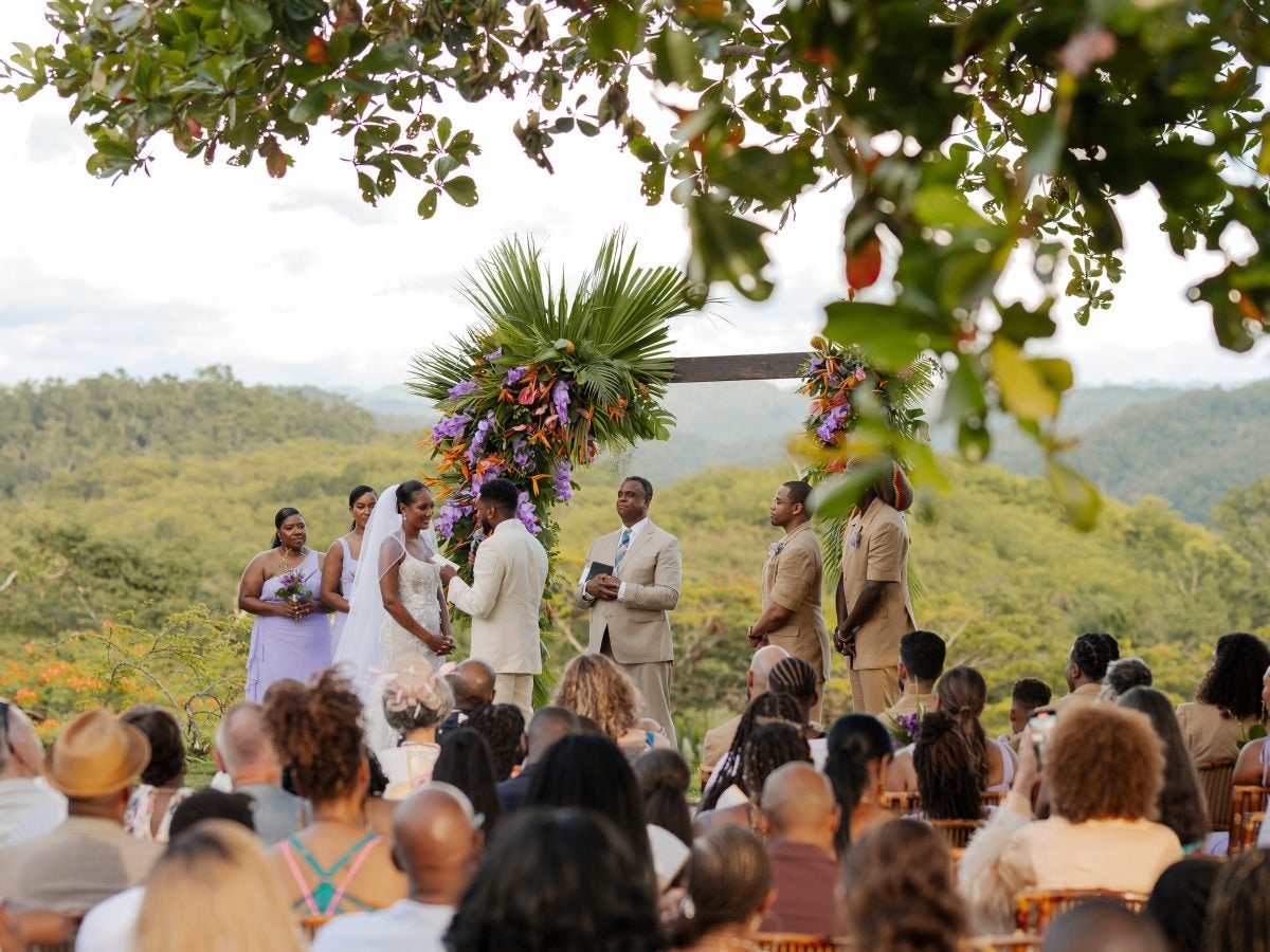 Exclusive: Inside Sheryl Lee Ralph's Son Etienne Maurice And Stephanie Wash's Star-Studded Wedding In Jamaica