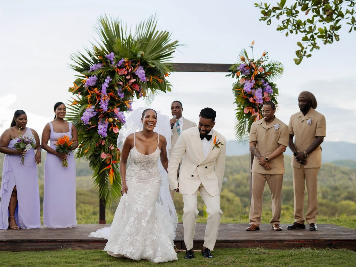 Exclusive: Inside Sheryl Lee Ralph's Son Etienne Maurice And Stephanie Wash's Star-Studded Wedding In Jamaica