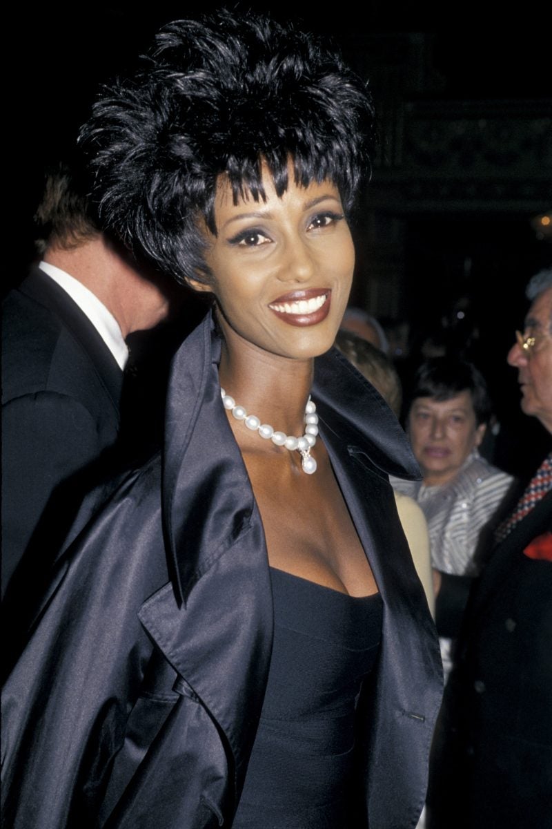 A Look Back At Iman’s Most Iconic Beauty Looks Of All Time