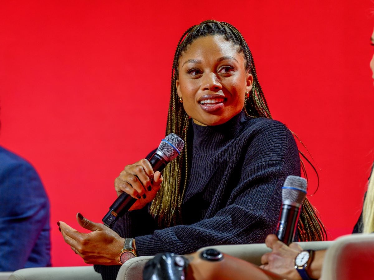 Allyson Felix Launches First-Of-Its-Kind Nursery For Athlete Mothers At The Olympics