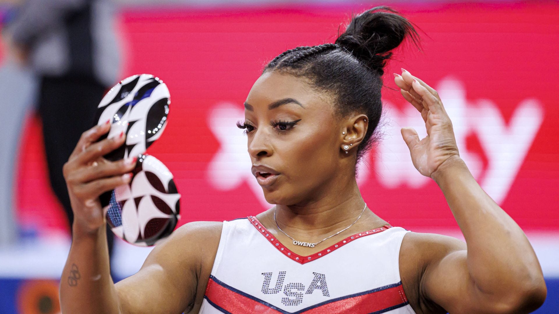 Simone Biles Shares Her 2024 Paris Olympic Beauty Prep On TikTok