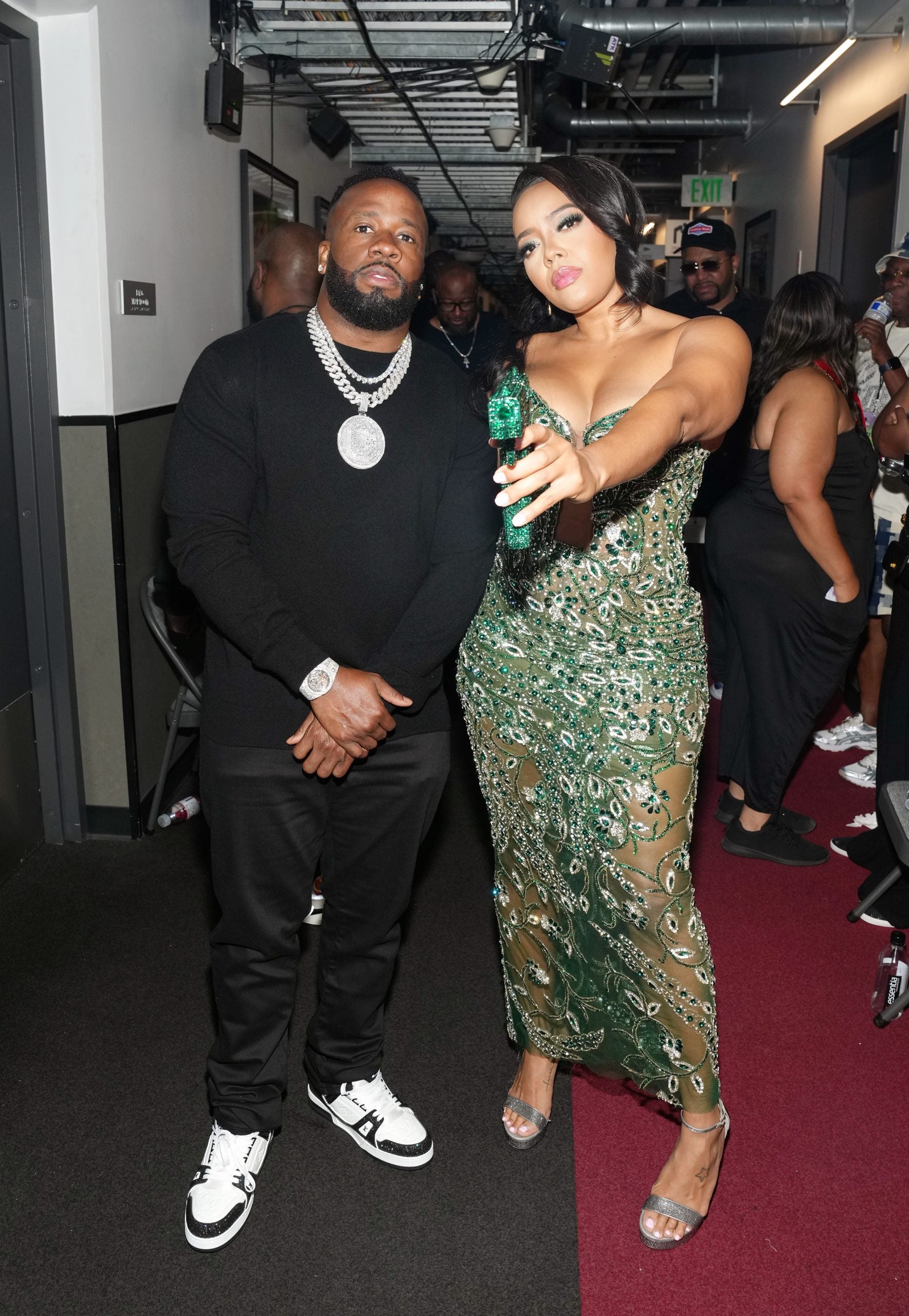 Yo Gotti Defends Girlfriend Angela Simmons And Her Controversial BET Awards Purse Shaped Like A Gun