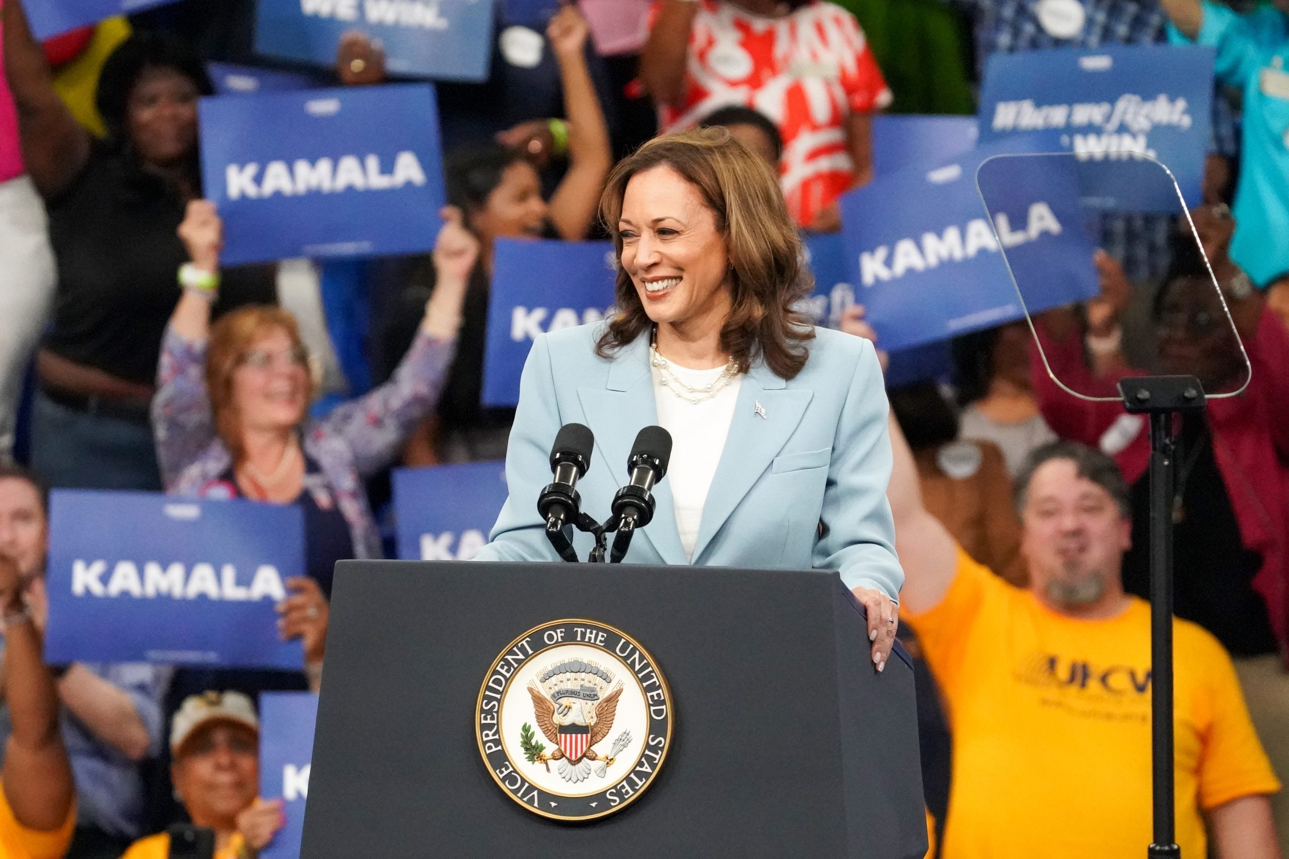 Megan Thee Stallion Performs At Atlanta Rally For Kamala Harris