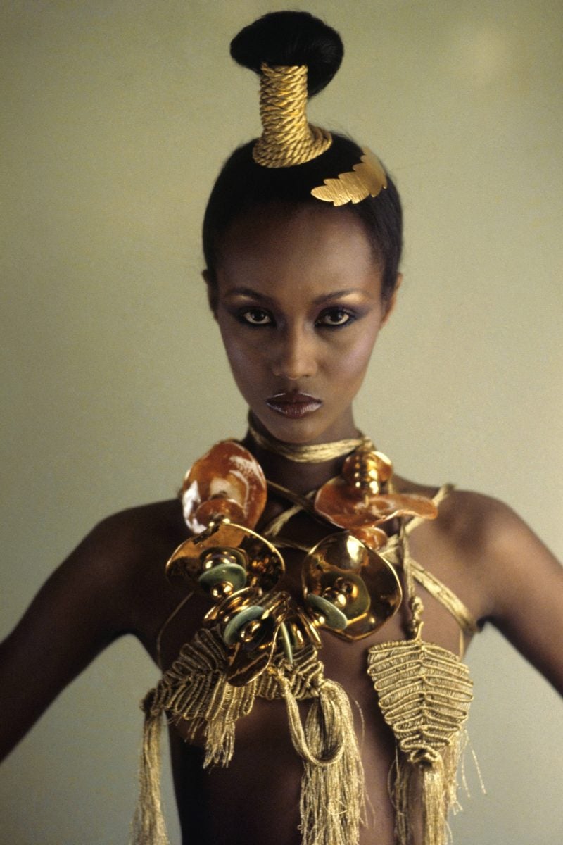 A Look Back At Iman’s Most Iconic Beauty Looks Of All Time