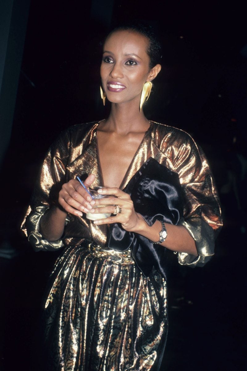 A Look Back At Iman’s Most Iconic Beauty Looks Of All Time