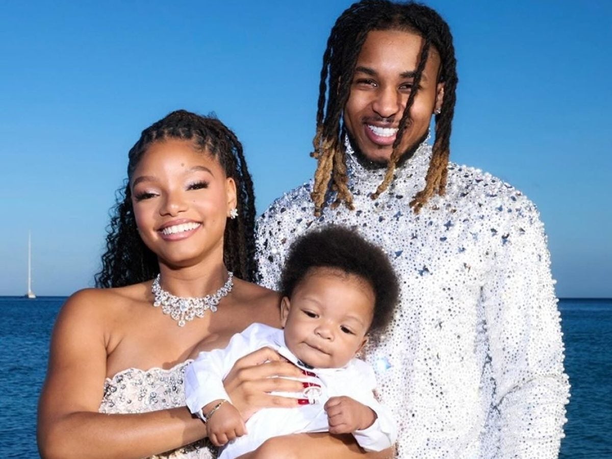 Halle Bailey and DDG Share First Photos of Their Newborn Son Halo During Family Trip to Italy