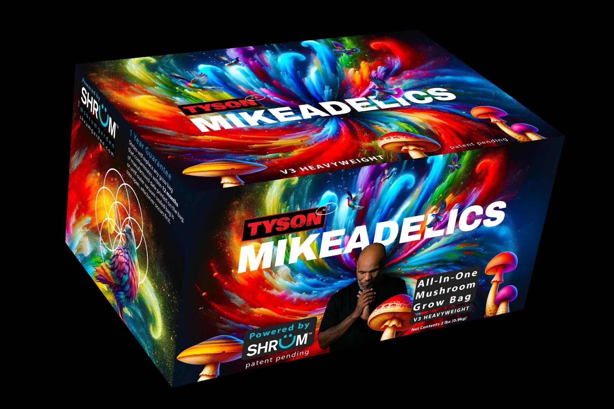 Having Already Conquered Cannabis, Mike Tyson Is Now Launching Into the Shroom Industry With “Mikeadelics”