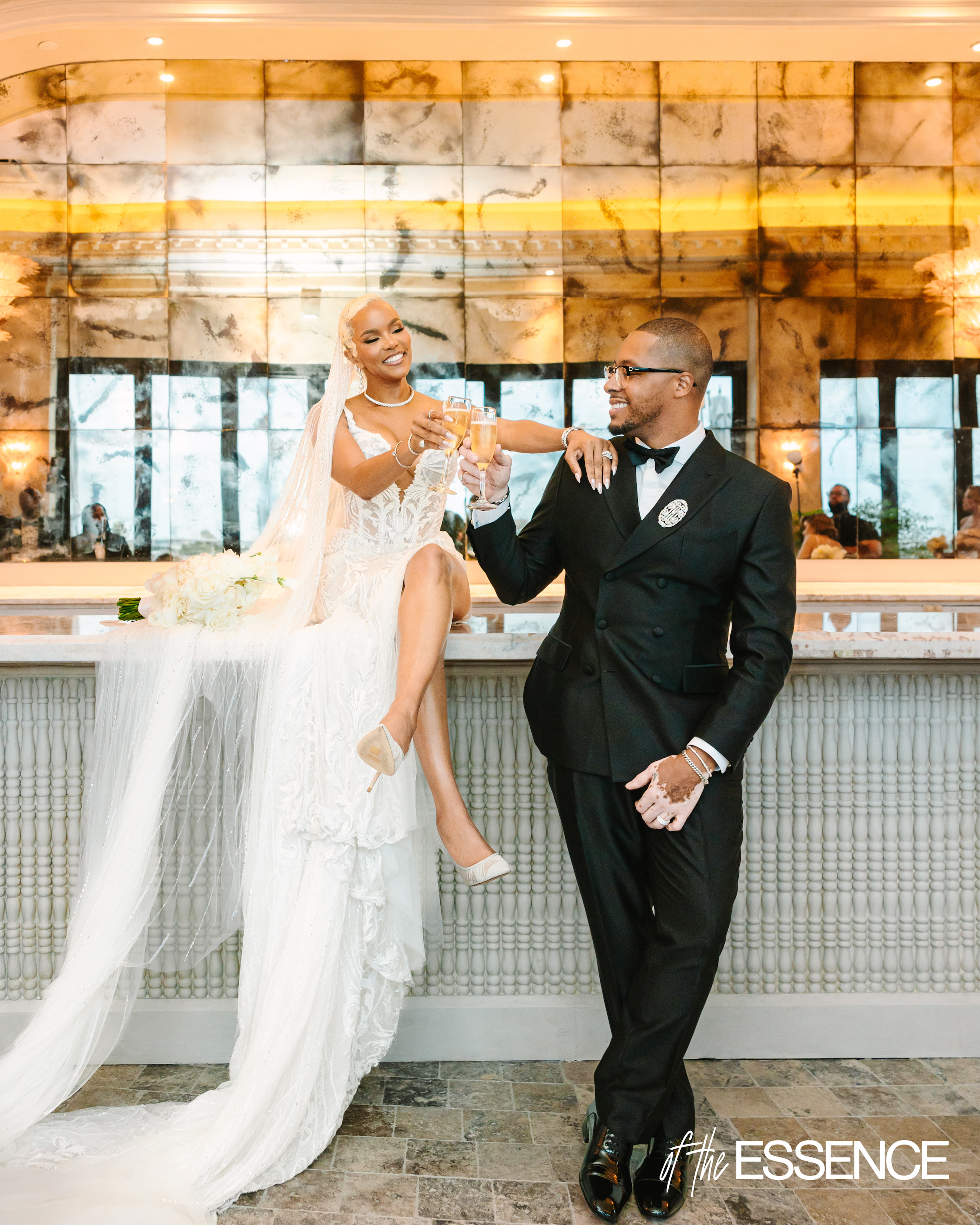 ‘This Love Feels Like Rest.’ LeToya Luckett And Taleo Coles Tie The Knot