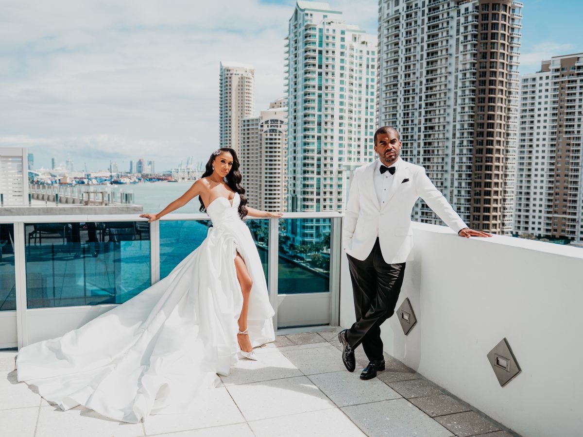 Bridal Bliss: Inside Melanie And Andrew's Magical Miami Wedding