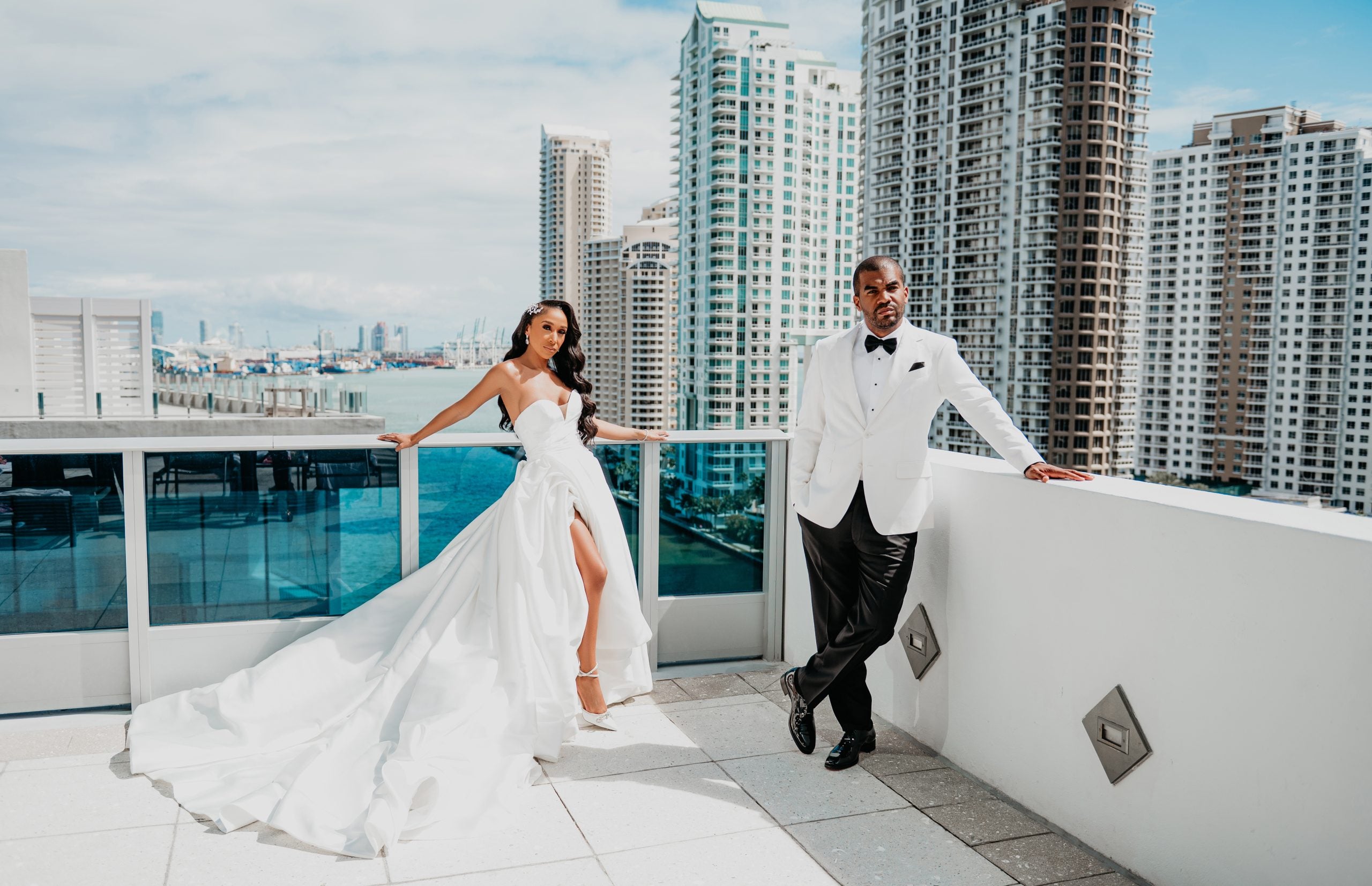 Bridal Bliss: Inside Melanie And Andrew's Magical Miami Wedding