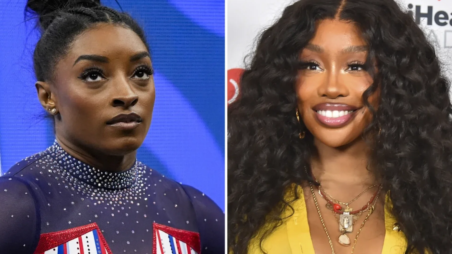 SZA Shows Off Her Gymnastics Skills In Friendly Competition With Simone Biles Ahead Of The Paris Olympics