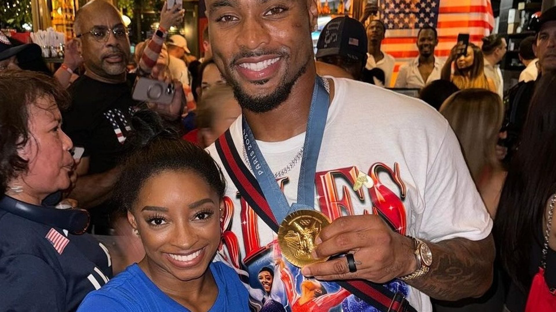 Jonathan Owens Gushes Over Wife Simone Biles After She Became Most Decorated Olympic Gymnast Ever