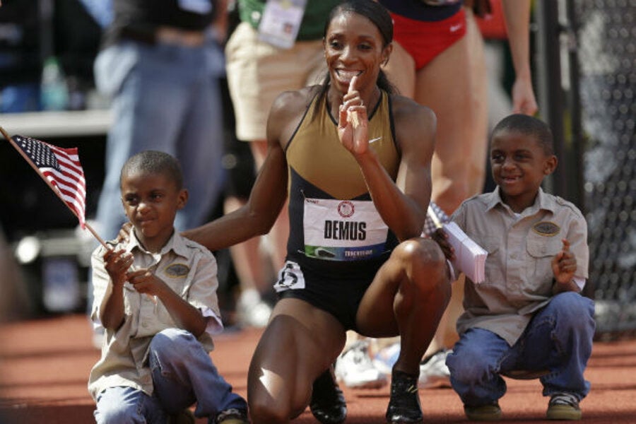 2012 American 400m hurdler Lashinda Demus will finally win gold in Paris