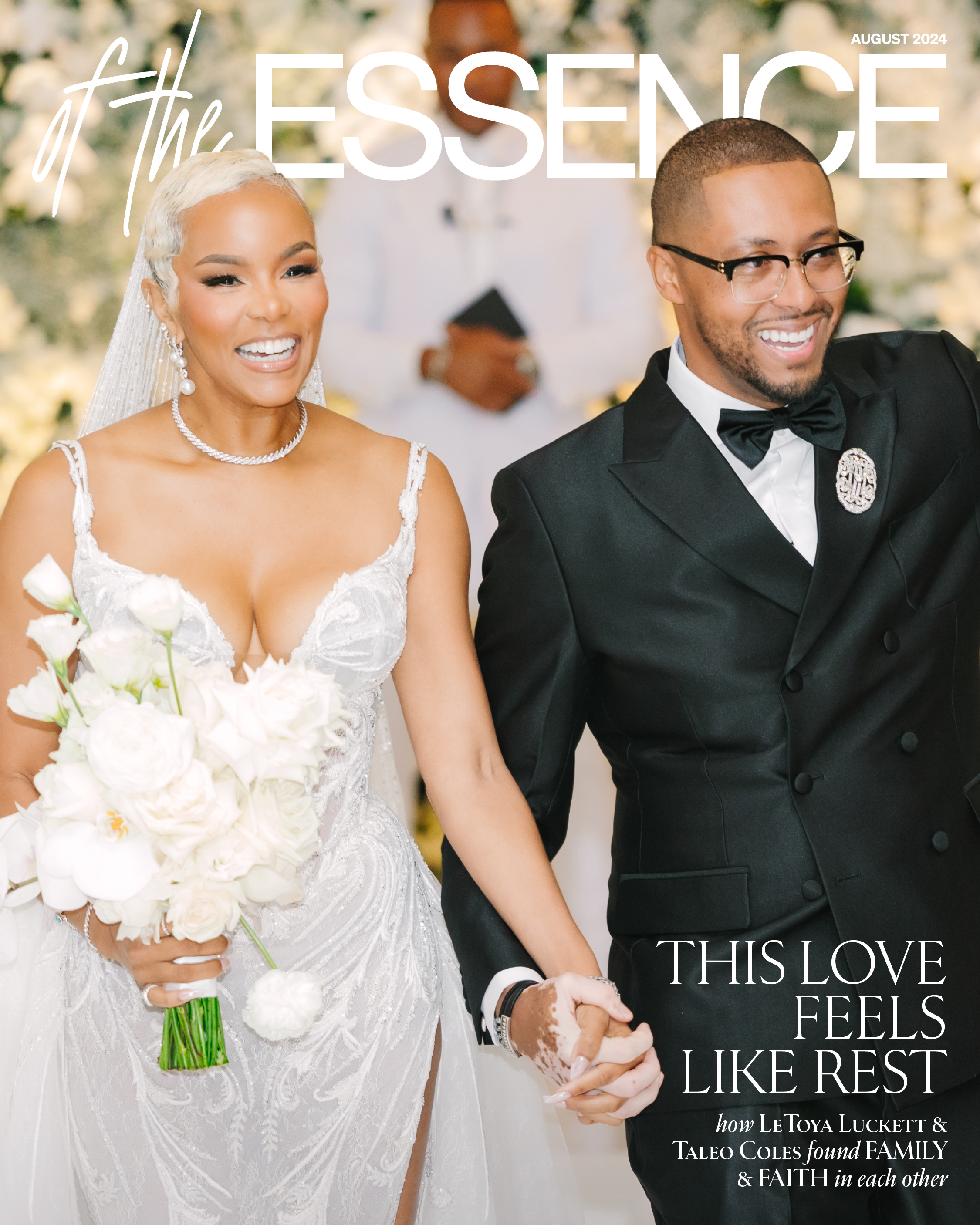 ‘This Love Feels Like Rest.’ LeToya Luckett And Taleo Coles Tie The Knot