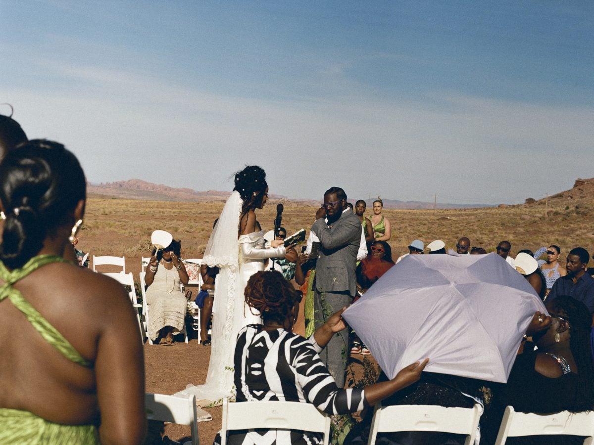 Bridal Bliss: Danielle And Curtis Said 'I Do' With An Unconventional Celebration In The Moab Desert