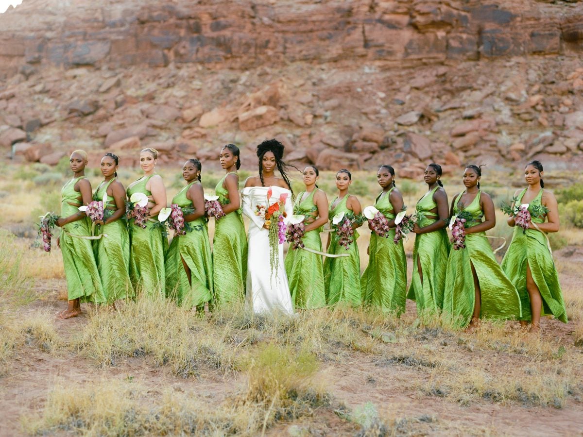 Bridal Bliss: Danielle And Curtis Said 'I Do' With An Unconventional Celebration In The Moab Desert