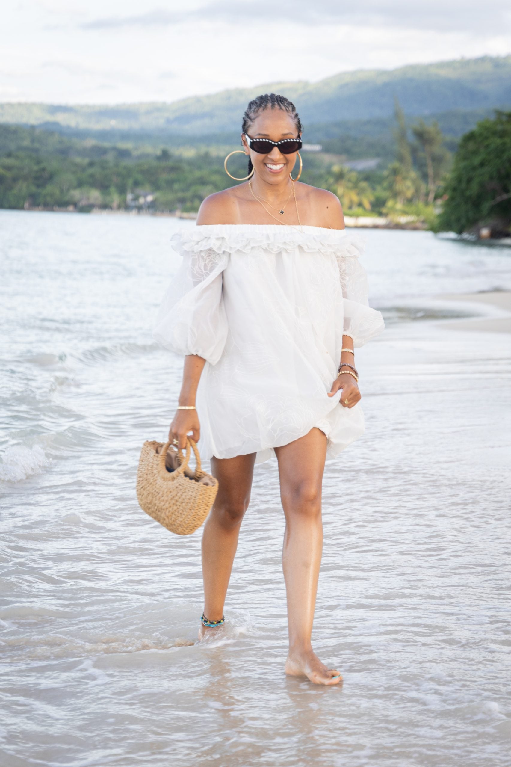 Tia Mowry Enjoyed A Getaway With Friends At Sandals Dunn’s River In Jamaica